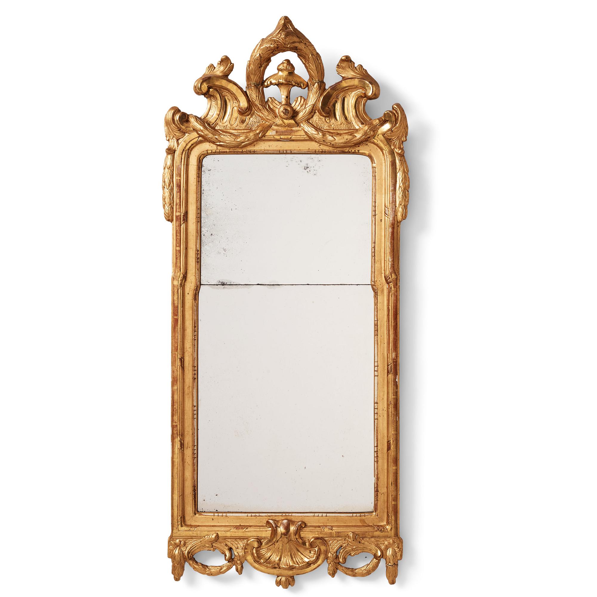 A Swedish Transition mirror by J. Åkerblad 1772.