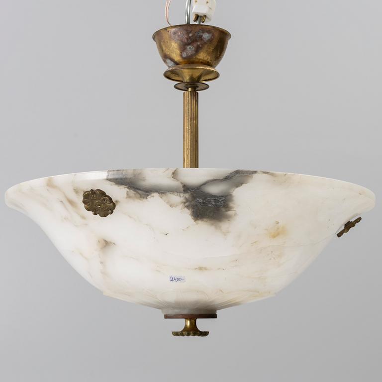 Ceiling lamp, first half of the 20th century.