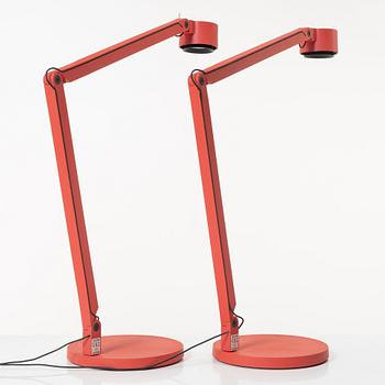 Dirk Winkel, skrivbordslampor, ett par, "Winkel w127", Wästberg.