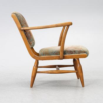 Josef Frank, karmstol, modell "3638" Firma Svenskt Tenn, 1940-tal.
