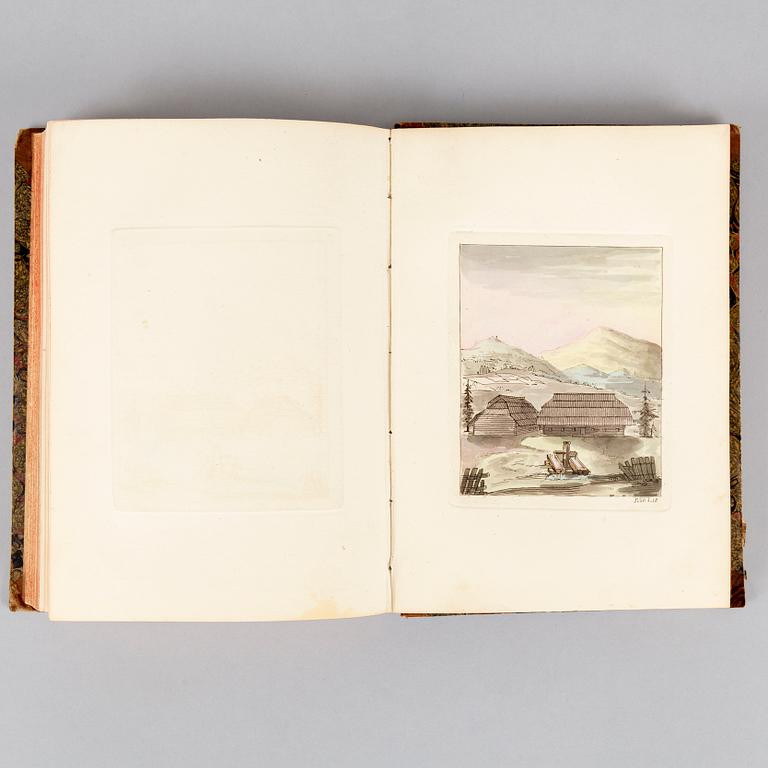 ”Journey to Italy”, with 38 hand-coloured plates.