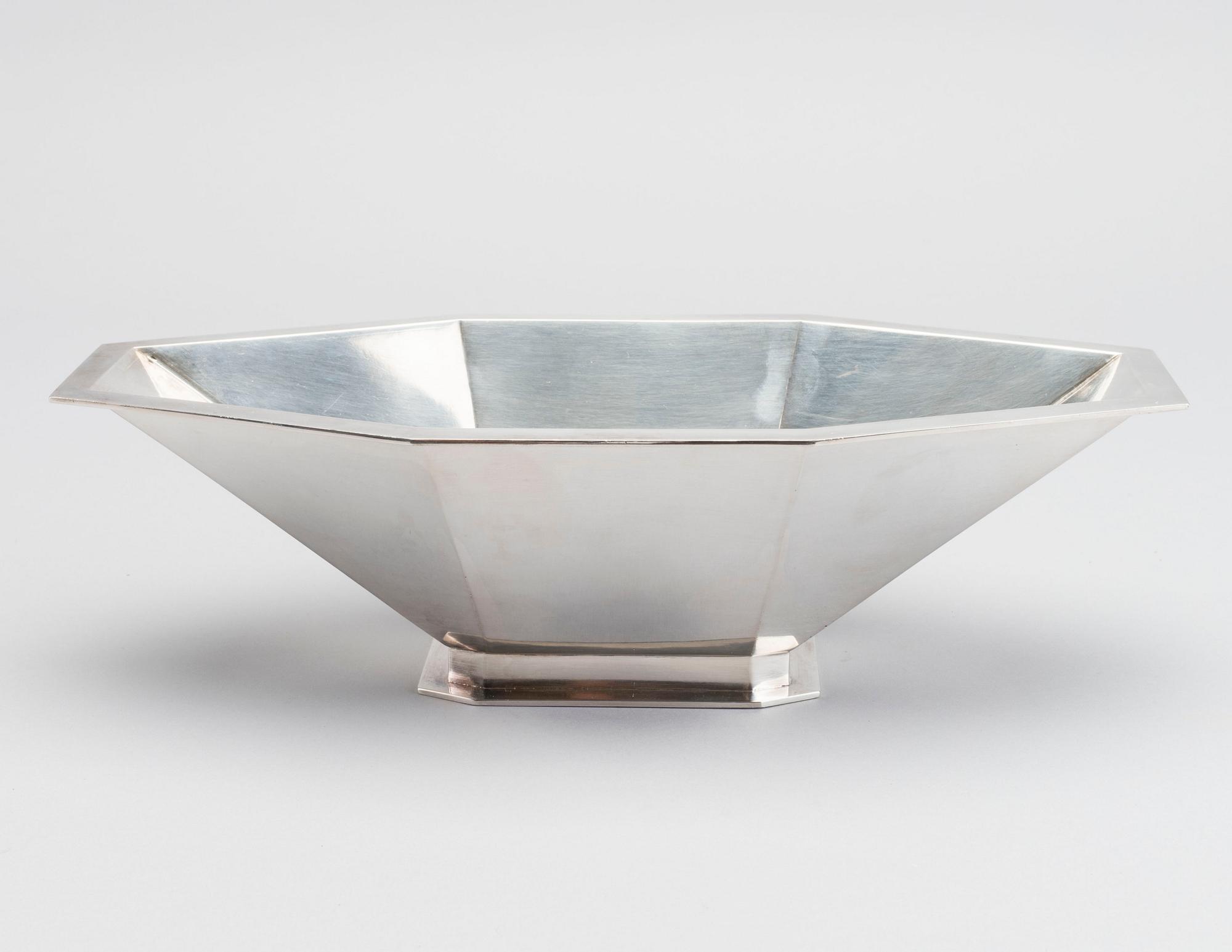 OLLE TORRESTAD, skål sterling Halmstad 1969.