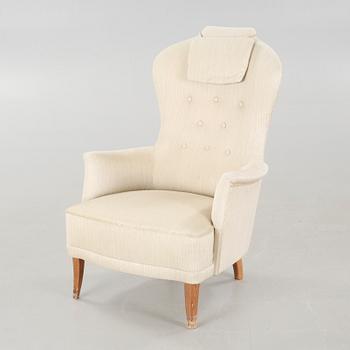 CARL MALMSTEN, fåtölj, "Farmor", 1900-talets andra hälft.