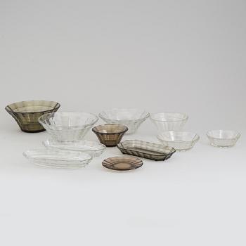 SIMON GATE, glass bowls and dishes, Sandvik.