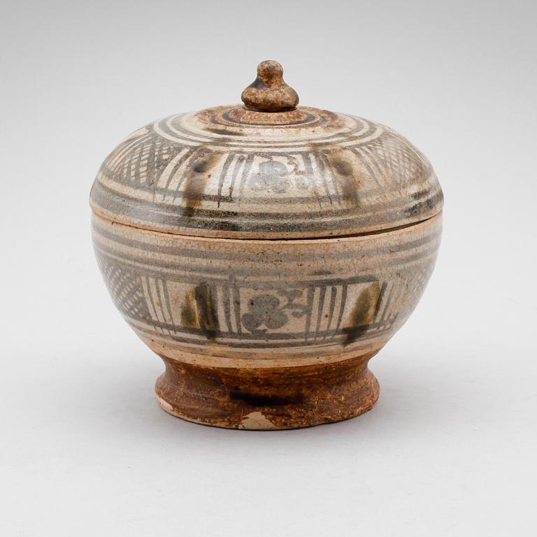 LOCKSKÅL, keramik, ostindisk, möjligen 1400-/1500-tal.