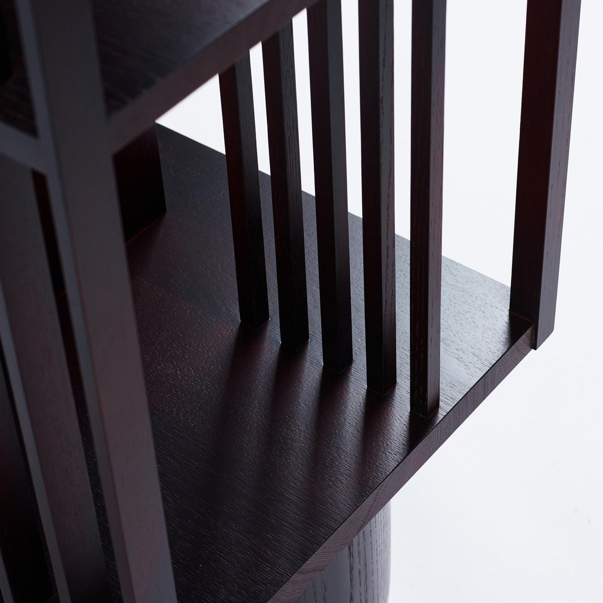 FOLKFORM, "Revolving Bookcase", ed. 3/4, Studio Folkform for the Nationalmuseum, Stockholm 2018.