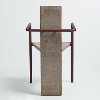 Jonas Bohlin, "Concrete", karmstol, Källemo, Värnamo 1981.