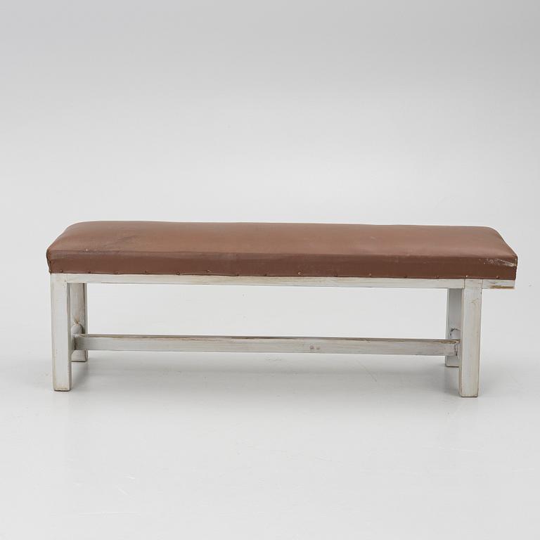 Bench, circa the mid-20th century.