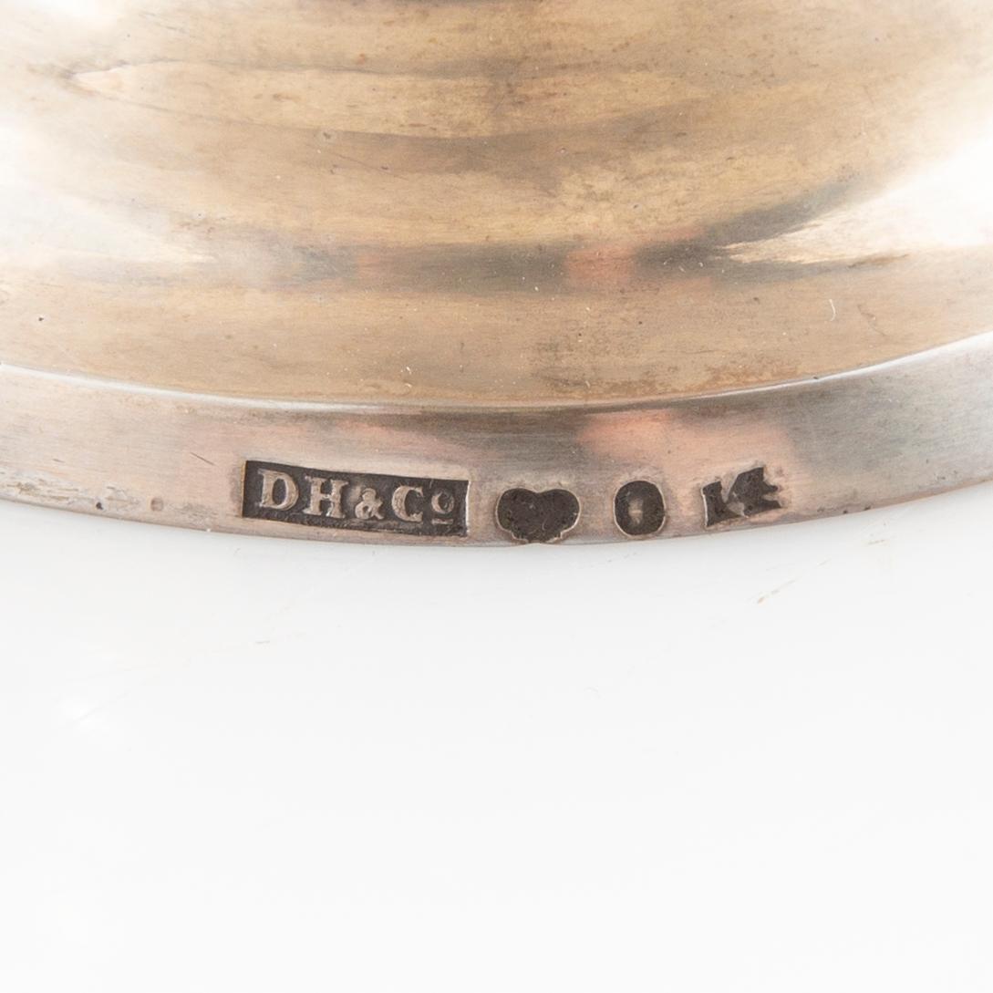 D Herrmansson & Co tekanna silver Stockholm 1839.