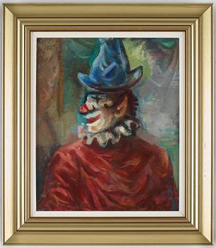 JULES SCHYL, oil on canvas, signed and dated -55.