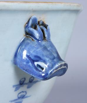 TERRIN samt LOCK, porslin, Kina, 1700-tal.