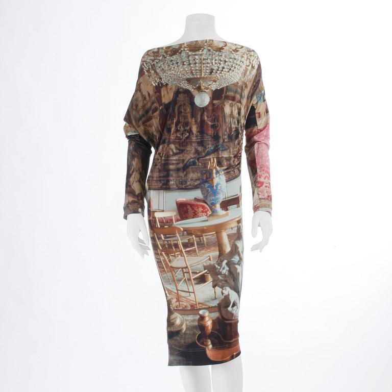 VIVIENNE WESTWOOD, a cotton blend dress.Size xs.