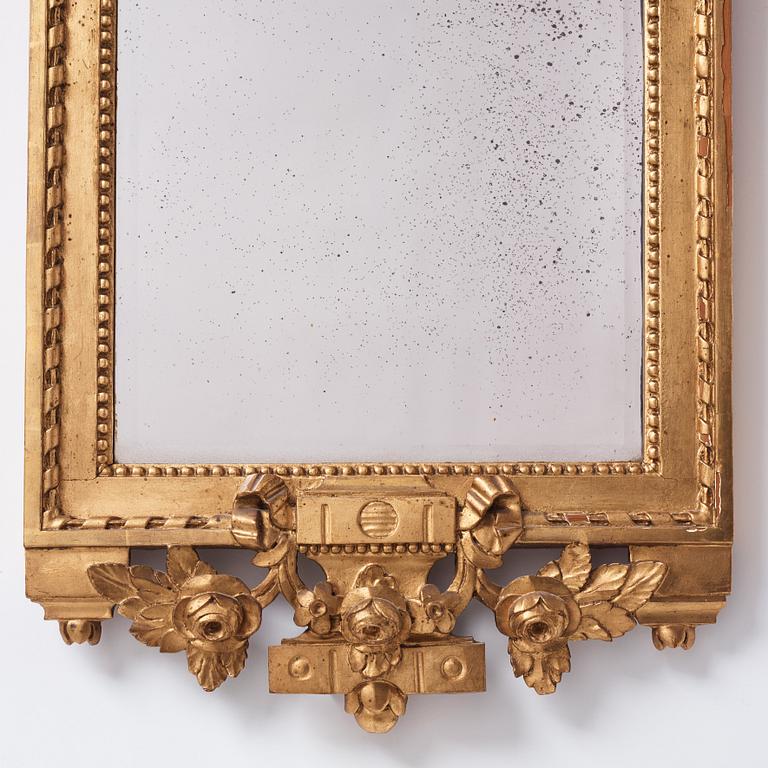 A Gustavian by N Meunier 1784 mirror.