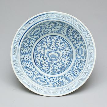 HANDFAT, porslin, Kina, 1900-talets början.