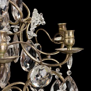 A first half of the 20th century rococo style chandelier.