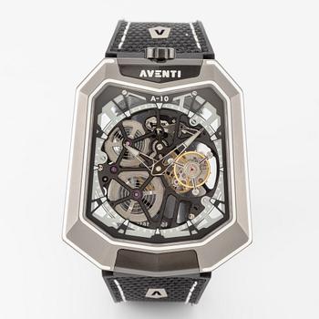 Aventi, A-10 Tourbillon, armbandsur, 48,5 x 55,5 mm.
