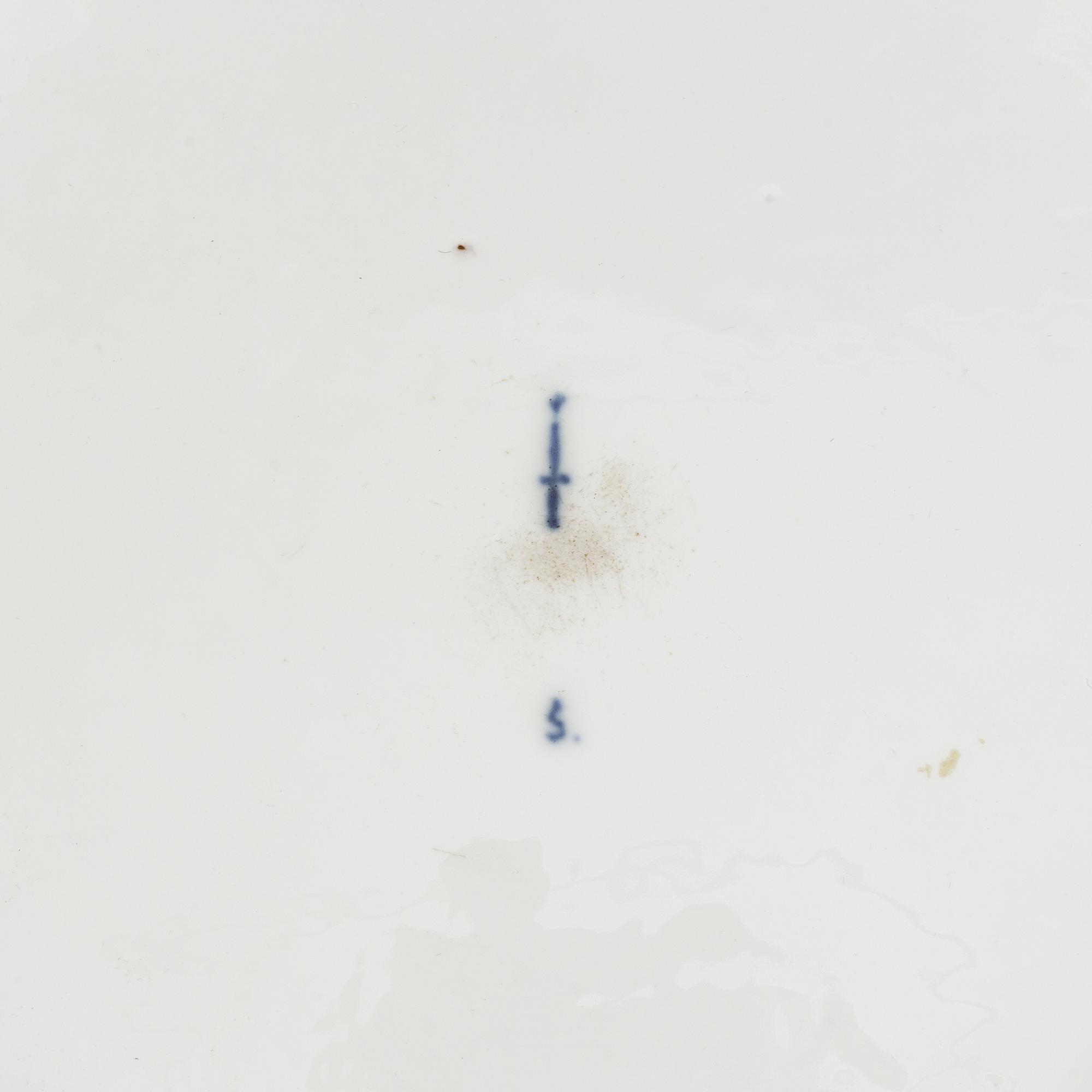 A pair of porcelain dishes, KPM, Berlin, late 18th century.