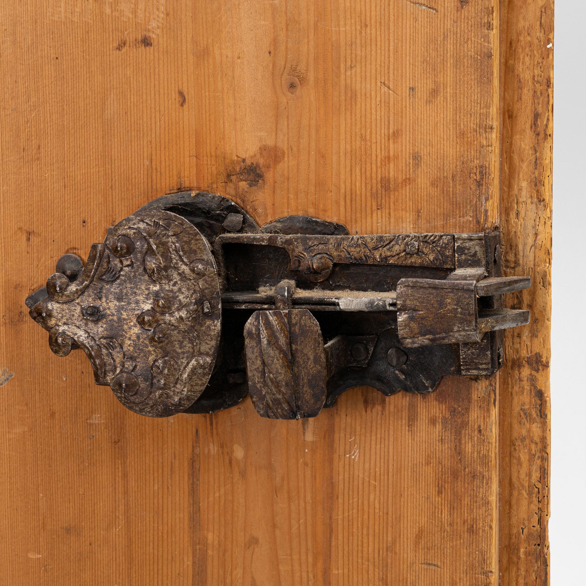 A provincial 19th century cabinet.