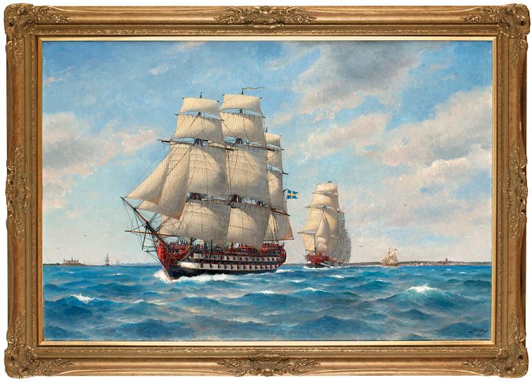 Jacob Hägg, "Svensk eskader i Öresund 1812".