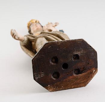 SKULPTUR, sannolikt nordeuropa, 1800-tal eller äldre.