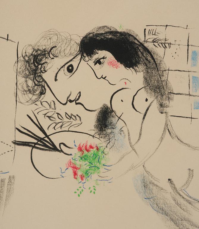 Marc Chagall, "Rêve familier".