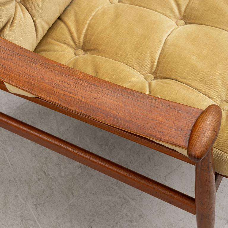 Finn Juhl, armchairs, a pair, "Spadestolen" / "Model 133", France & Daverkosen, Denmark, 1950s.