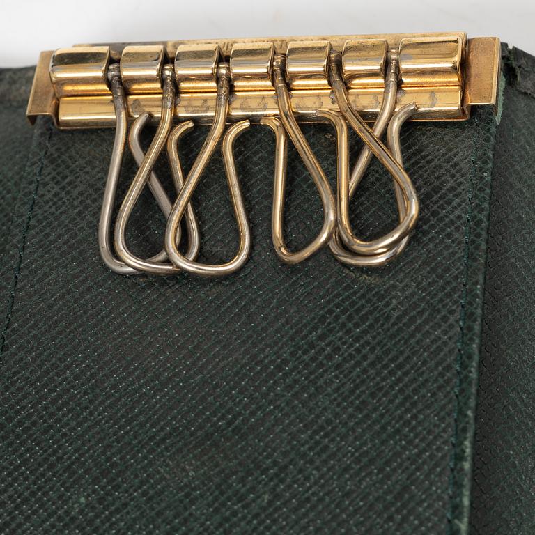 Louis Vuitton, agenda and key case, vintage.