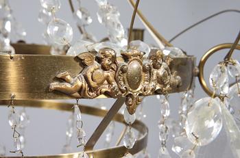 LJUSKRONA, empirestil, 1900-tal. H 69.