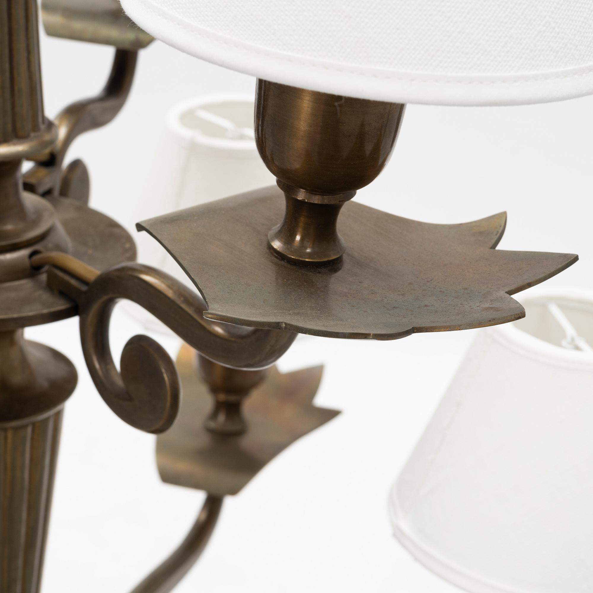 A ceiling light, 1930's/40's.