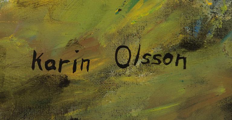 Karin Olsson, Autumn landscape.