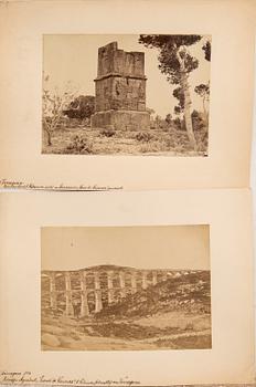 Photographs 8 pcs late 19th century France/Italy.