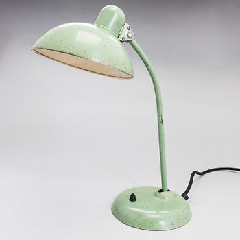 Christian Dell, bordslampa, modell 6556, för Kaiser Idell Tyskland 1930/1940-tal.