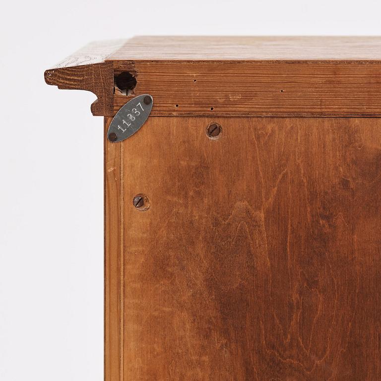 Oscar Nilsson, attributed to, a Swedish Modern oak cabinet, 1940s.