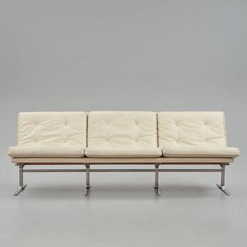 Poul Nørreklit, a three seated sofa, Selectform, Denmark 1960s.