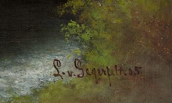 LOTTEN VON GEGERFELT, olja på duk, sign och dat -05.
