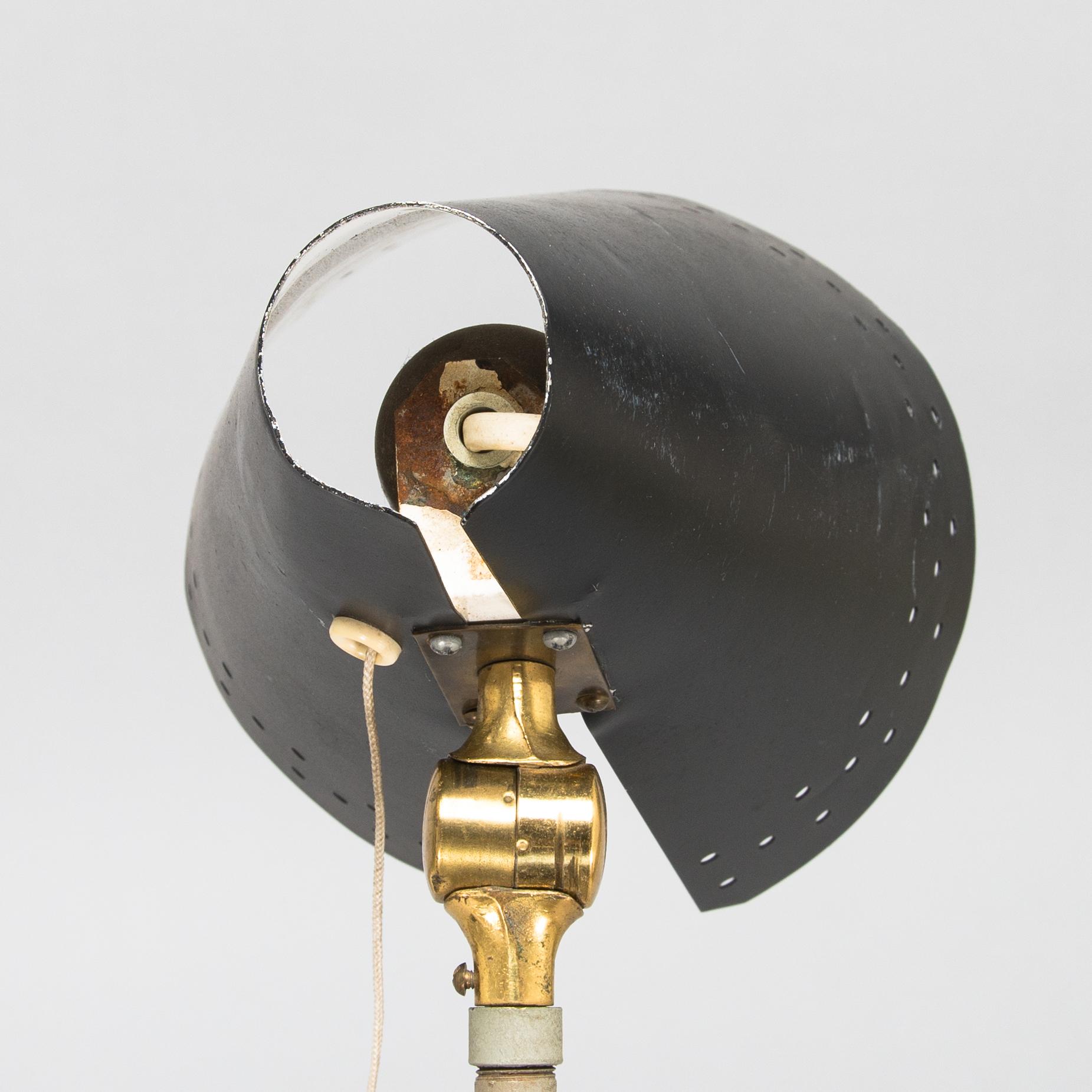 A Swedish floor light, mid 20th Century.