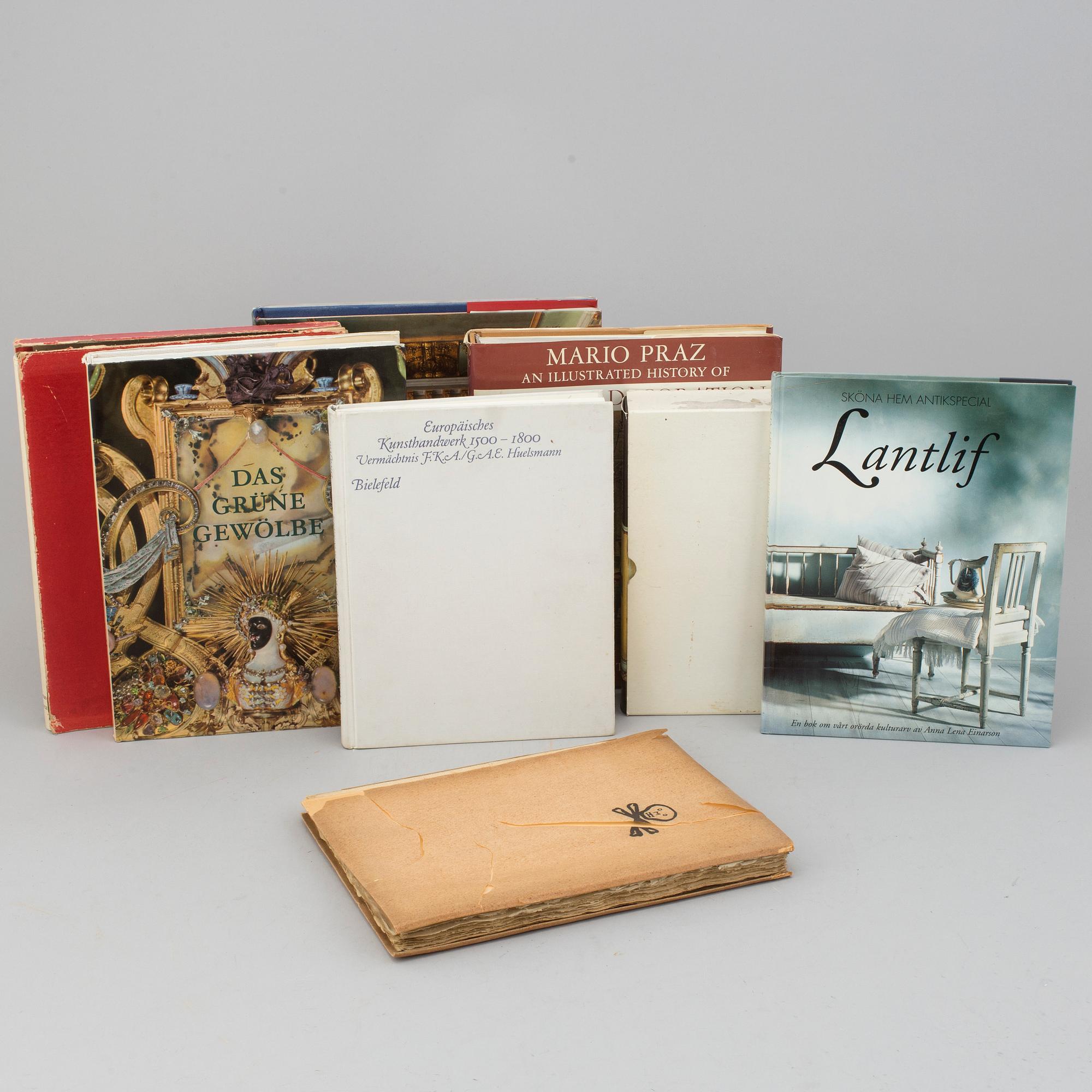 BOOK, 8 vol. Decoration.