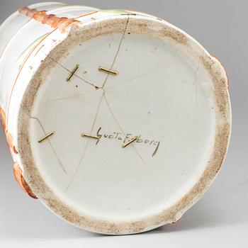 A Swedish porcelain vase from Gustafsberg, ca 1900.