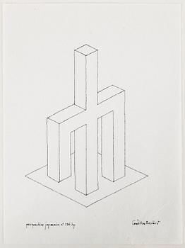 OSCAR REUTERSVÄRD, 10 ink drawings, signed.