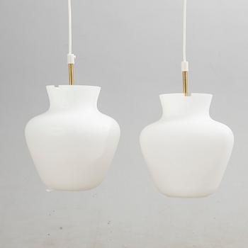 Taklampor, ett par, Asea, 1900-talets mitt.