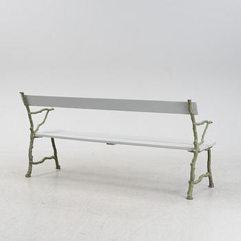 Trädgårdssoffa, Bolinders verkstäder, omkring år 1900.