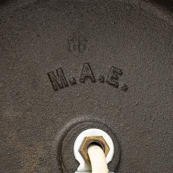 Golvlampor, ett par, Möller Armaturer, Eskilstuna.