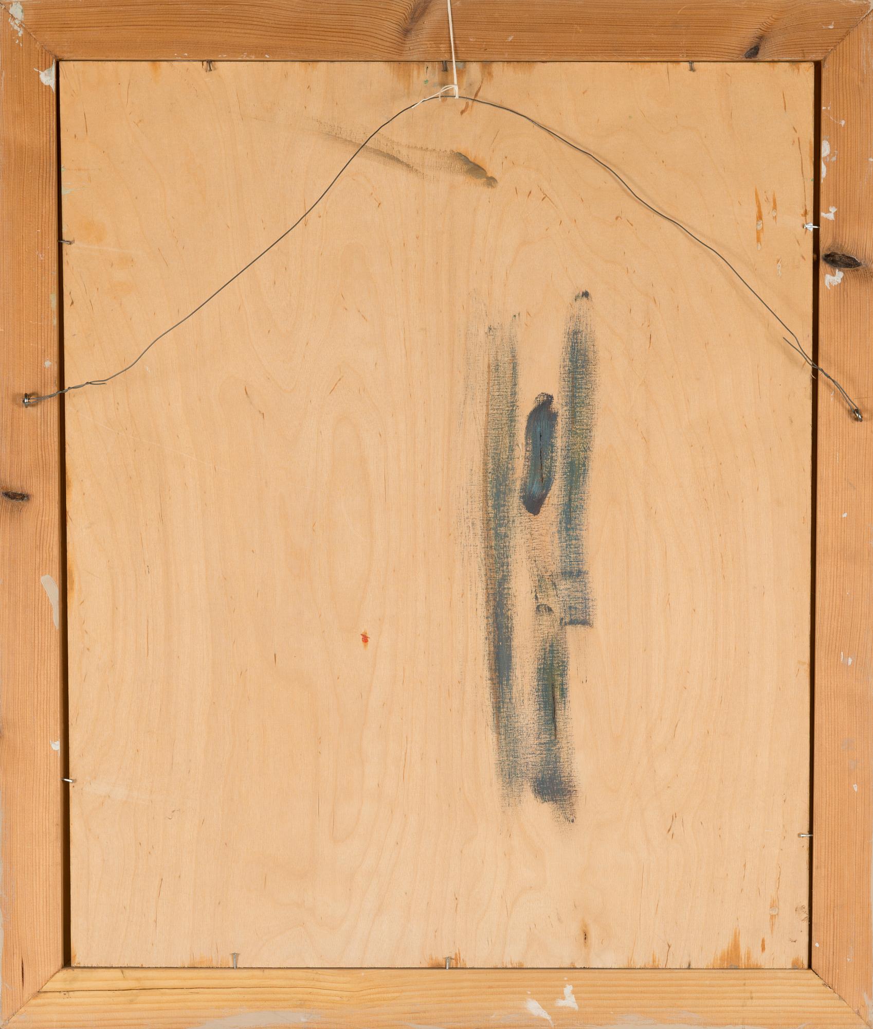 Ilmari Huitti, oil on board, signed and dated -55.