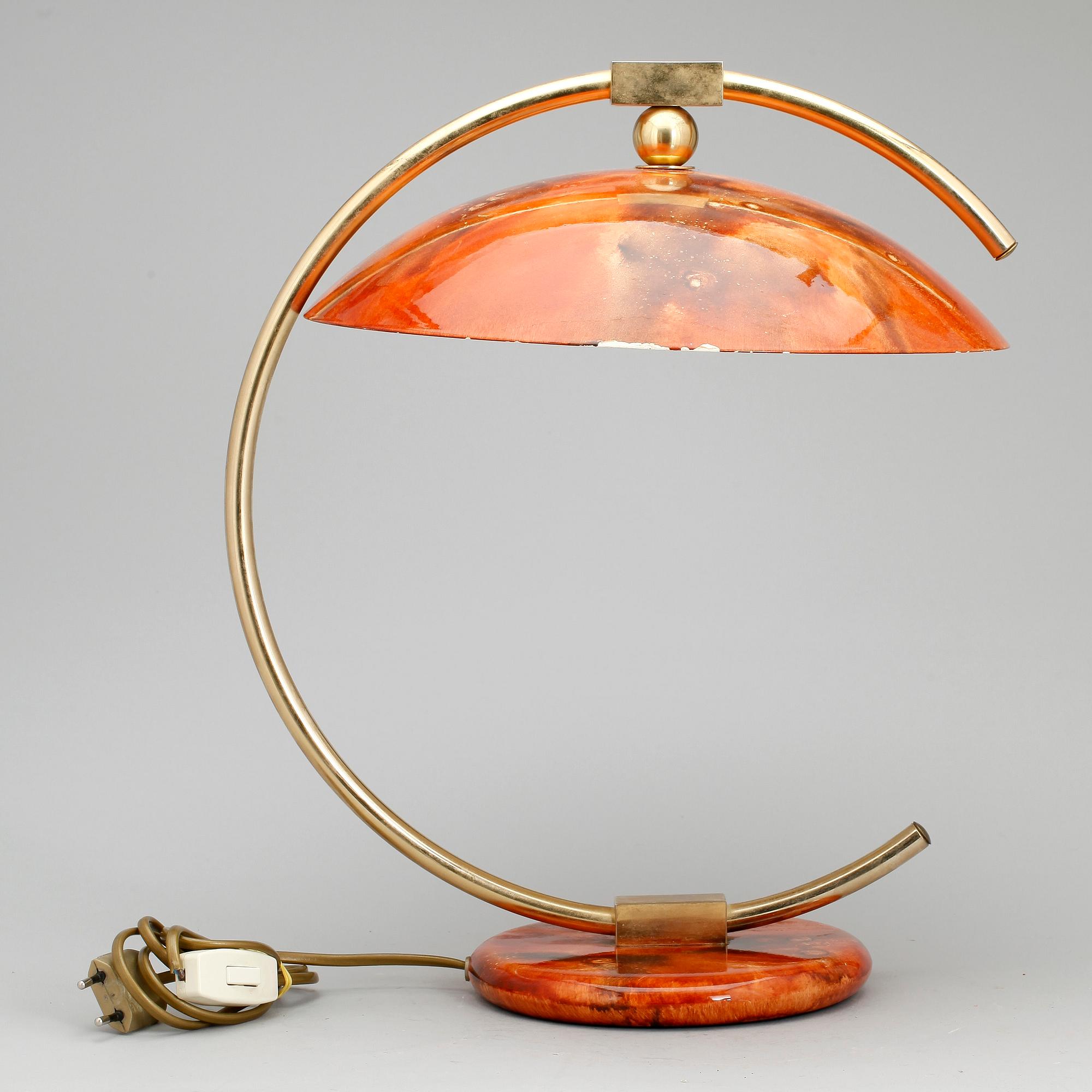 BORDSLAMPA, 1930/40-tal.