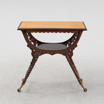 A neo-renaissance side table, late 19th century.