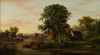 John Westall, Landskapsmotiv, 1800-tal.