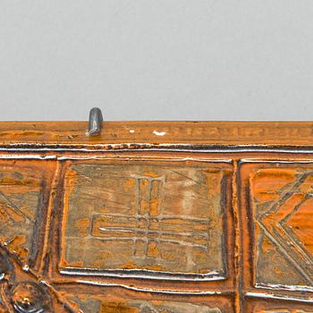 Rut Bryk, a stoneware wall relief signed a tergo BRYK.