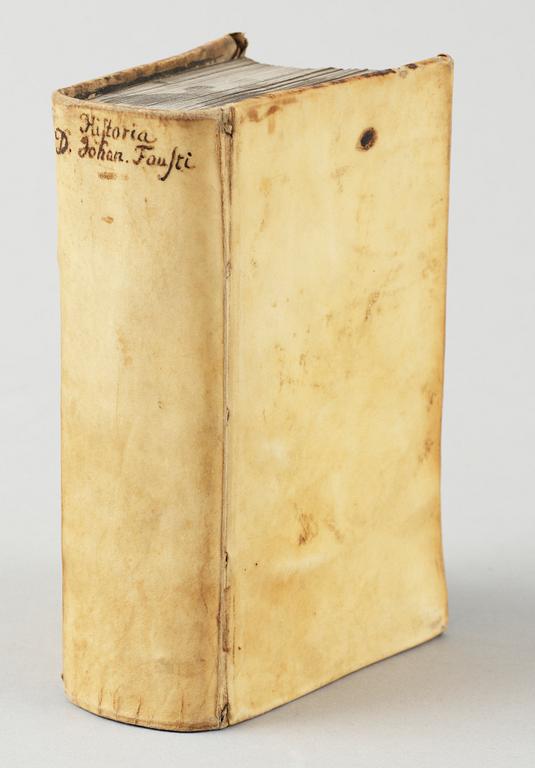 BOK, "Das Ärgerliche Leben und schreckliche Ende...D.Johannis Fausti..." GR. Widmann, Nürnberg 1695.