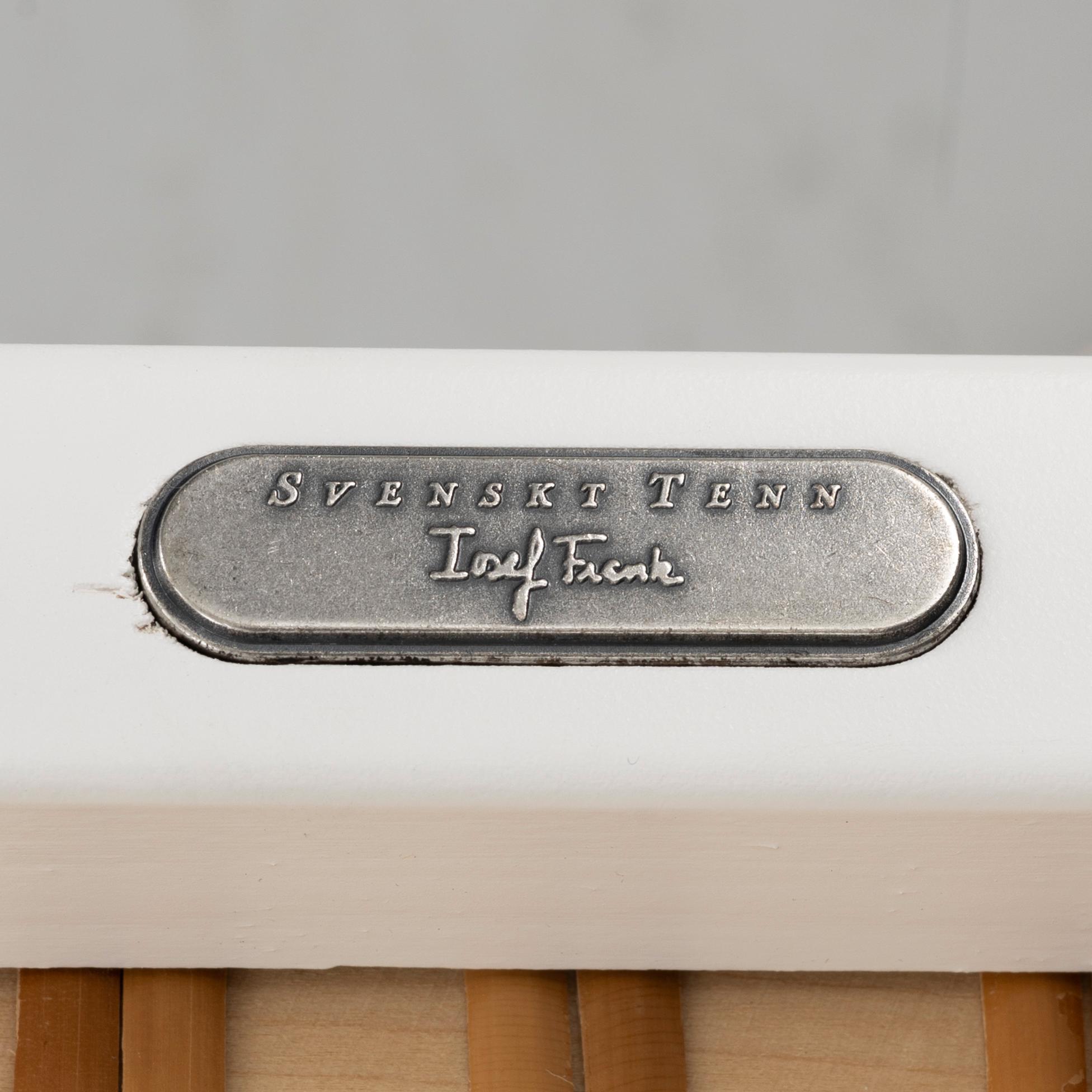 Josef Frank, a pair of chairs, model B 2025, Svenskt Tenn, after 1985.