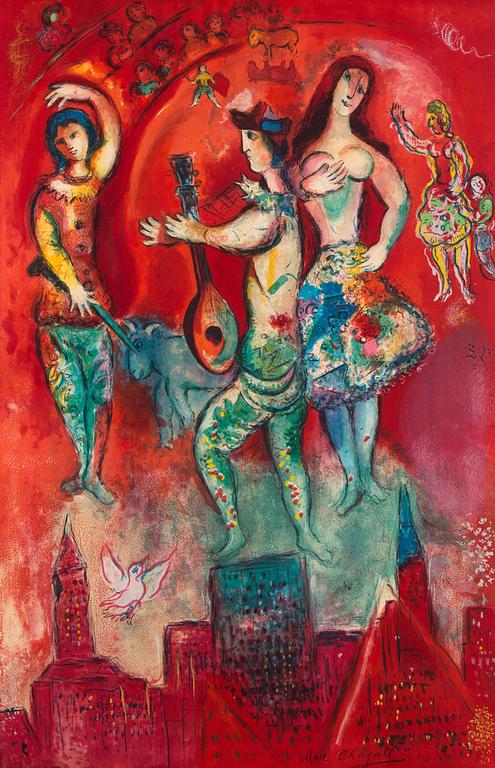 Marc Chagall (Efter), "Carmen".
